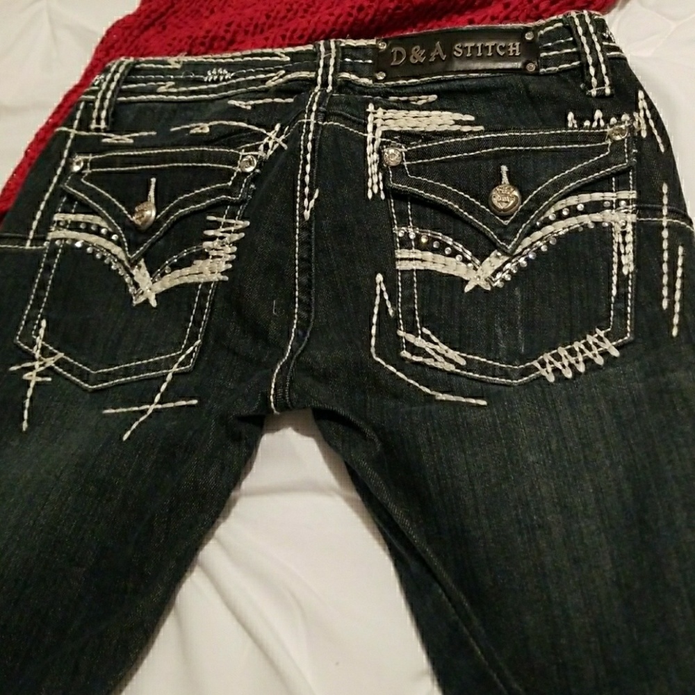 * HP* *D&A Stitch Jeans